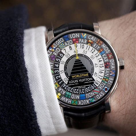 Louis Vuitton worldtimer watch